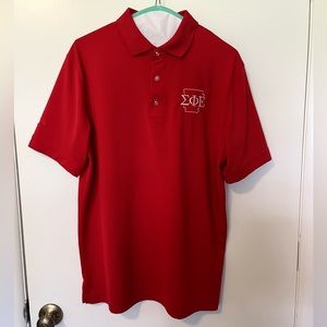 Arkansas SigEp Callaway Polo Red